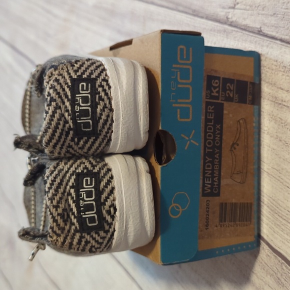 Hey Dude Wendy Toddler Chambray - Onyx - Picture 4 of 7